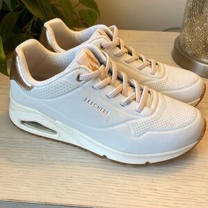 Skechers Air Cooled Memory Foam Slip on, No Tie Sneakers